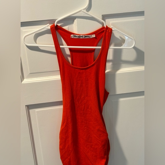 Michael Stars cinched side form fitting below the knee above the ankle dress - Picture 9 of 11